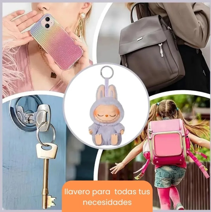 LLAVERO LA BUBU  CON SONIDO Y LUZ